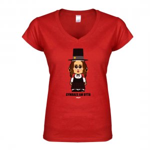 Cymraes Am Byth Tee (Ladies)