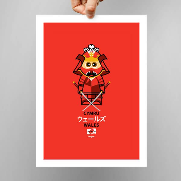 Welsh Samurai Print