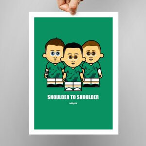 Shoulder to Shoulder Print